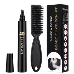 POZILAN beard grooming kit with micro-tip pen for precise outlining.
