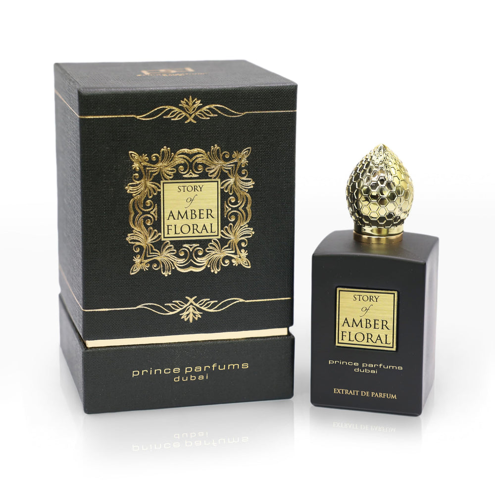 PP Prince Parfums Dubai Amber Floral bottle for everyday elegance