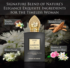 PP Prince Parfums Dubai Amber Floral packaging box, ideal gift