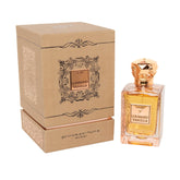 Prince Parfums Dubai Gourmand Vanilla bottle close-up highlighting extrait de parfum strength for long wear.