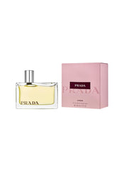 Prada Amber EdP cap and bottle artistry ideal for gifting or collection.