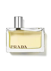 Prada Amber EdP bottle front view highlighting elegant cap and refined presence.