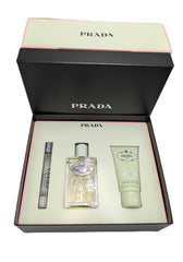 Prada Infusion Iris body lotion tube adds hydration with subtle scent