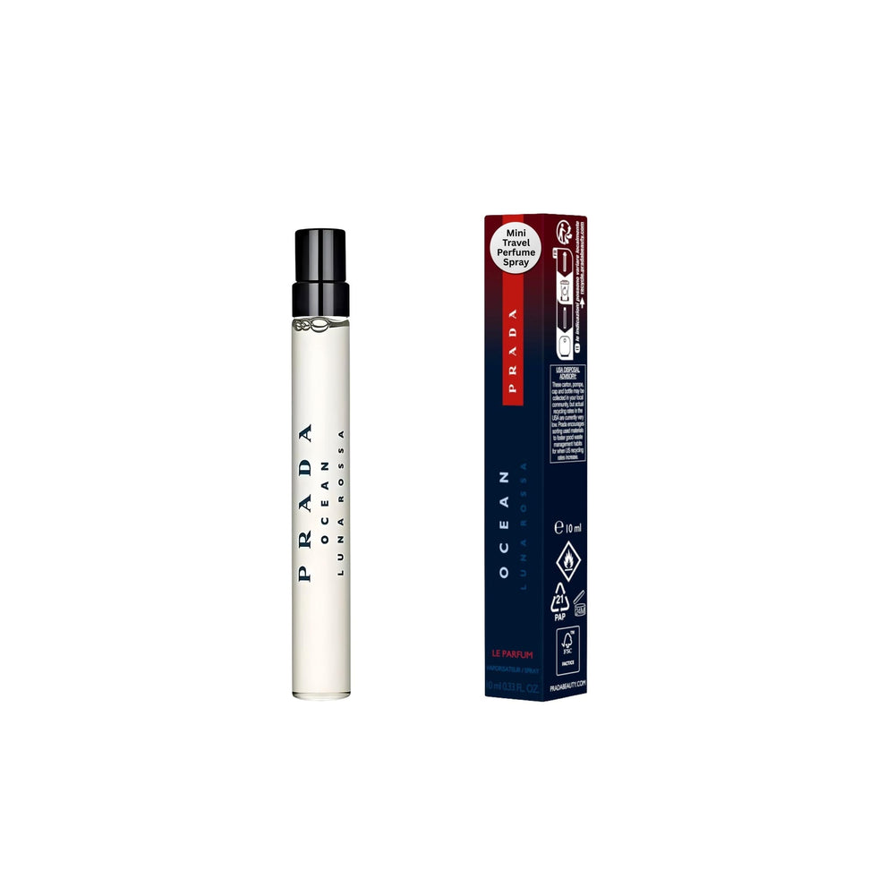 Prada Luna Rossa Ocean Le Parfum travel spray bottle for on-the-go refinement