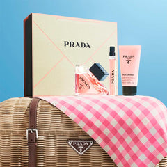 Prada Paradoxe travel spray ideal for on-the-go scent layering.