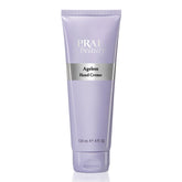 PRAI Beauty Ageless Hand Cream bottle pump showing hydration for dry hands