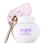 Prakti PritiPolish glow exfoliator powder brightens skin with gentle polishing