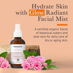 Pranarom Facial Mist ingredients highlight plant-based extracts for gentle care