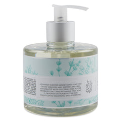 Pre de Provence sea salt soap lather shows foamy texture while nourishing hands