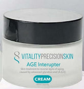 Precision Skin RX Vitality cream bottle for an anti-aging skincare routine.