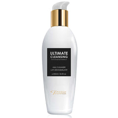 Premier Dead Sea Cleansing Milk bottle demonstrates gentle cleansing for all skin types.