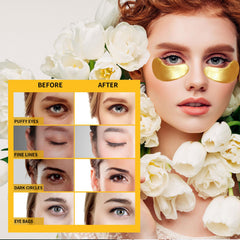 Prenawina rose essence eye patches offer a calming, refreshing experience.
