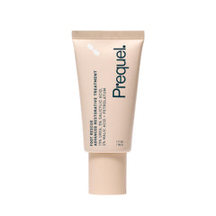 Prequel Skin Foot Rescue tube for soothing dry feet.