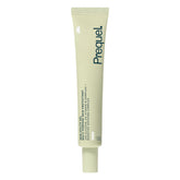 Prequel Skin Utility Gel bottle close-up showing lightweight hydration for dry skin.