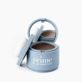 Prime Prometics Instant Coverage Hairline Powder applying for seamless gray coverage