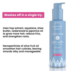 Prime Prometics PrimeHair Luster application scene aids detangling.