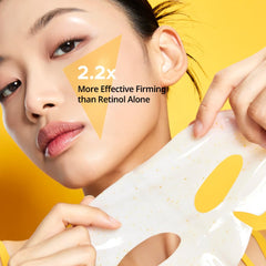 Close-up of gel texture from Primera PRMR Vitatinol Gel Mask for hydration.