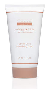 Principal Secret Gentle Deep Revitalizing Scrub jar for smoother, refreshed skin.