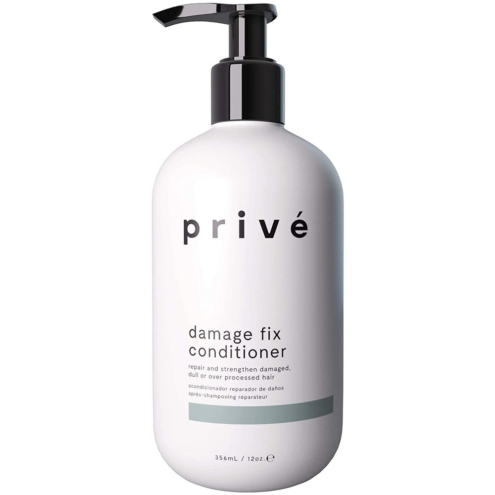 Prive Damage Fix Conditioner bottle front view for moisture repair