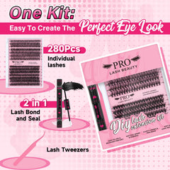 Lash Bond and Seal from PRO LASHBEAUTY for durable adhesion