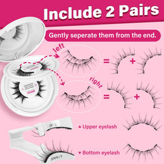 PRO LASHBEAUTY long-lasting waterproof lashes for all-day wear.