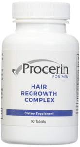 Procerin tablets triple-pack front view for ongoing hair support.