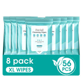 ProCIV Facial Cleansing Wipes with tea tree oil for clear pores and gentle daily cleansing.