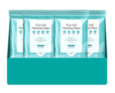 ProCIV facial cleansing wipes with tea tree texture close-up for deep cleansing and oil balance