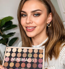 Profusion Cosmetics Minimalist 35 Shade Palette featuring matte shades for everyday looks.