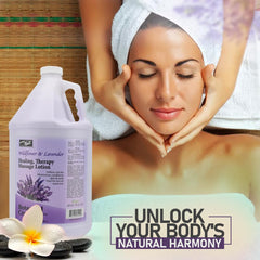 PRONAIL Healing Therapy Massage Lotion ingredients jar emphasizes jojoba oil and vitamins.