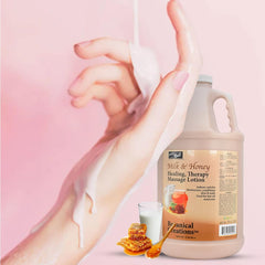 PRO NAIL Healing Therapy Massage Lotion nourishes dry skin on hands and feet