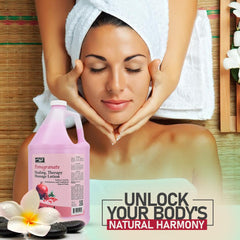 PRO NAIL Healing Therapy Lotion ingredients showcasing natural oils and vitamins.