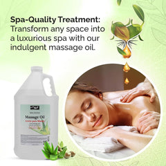 Spa therapy massage scene showing pro-grade care at home.