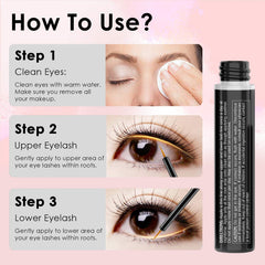 Close-up of lashes showing length and fullness with Lavish Lash Pro.