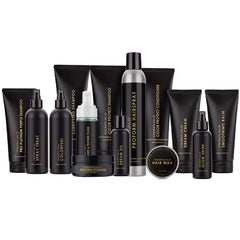 Prorituals Balance Conditioner ingredients highlight Vitamin E and elastin for softness.