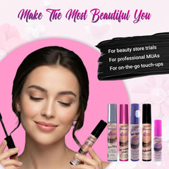 Prosa Mascara deep ebony shade close-up highlighting rich color.