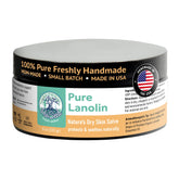 ProSeed Lanolin jar close-up showing pure moisture for dry skin relief.