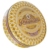 Prospectors Gold Rush 14oz tin front view showing a clean hold.