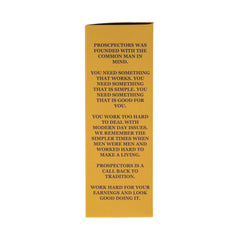Prospectors Gold Rush pomade in hands demonstrates creamy texture for easy application.