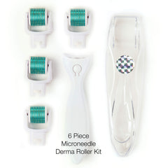 Prosper Beauty Derma Roller replaceable heads set with four heads for versatility