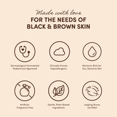 PROUDLY Ultra-Rich Body Butter ingredients closeup, shea and argan nourish dry skin.