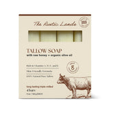 PROVENCE ESSENTIALS Rustic Lands four-bar soap set shown for moisture-rich, long-lasting use