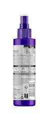 PROVOKE Touch of Silver leave-in conditioner pump application demonstrates effortless detangling and smooth hair.