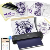 PRT MT660 tattoo stencil printer—front view, ultra-portable for mobile studios.