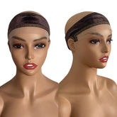Prudenp lace wig grip band with ear cutout offers comfortable, secure wear for daily styling.
