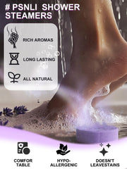 Psnli grapefruit steamer adds uplifting scent to daily shower.