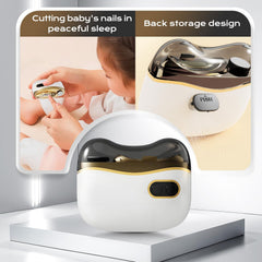 Psycat clippers with a wide opening designed for thicker nails.