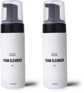 Public Goods facial cleanser bottle front label highlighting vegan-friendly hydration