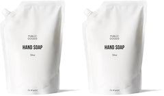 Public Goods hand soap bottle front with citrus scent for daily cleansing