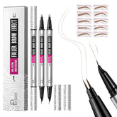 Pudaier 2-pack fine tip eyebrow pen for precise brows.